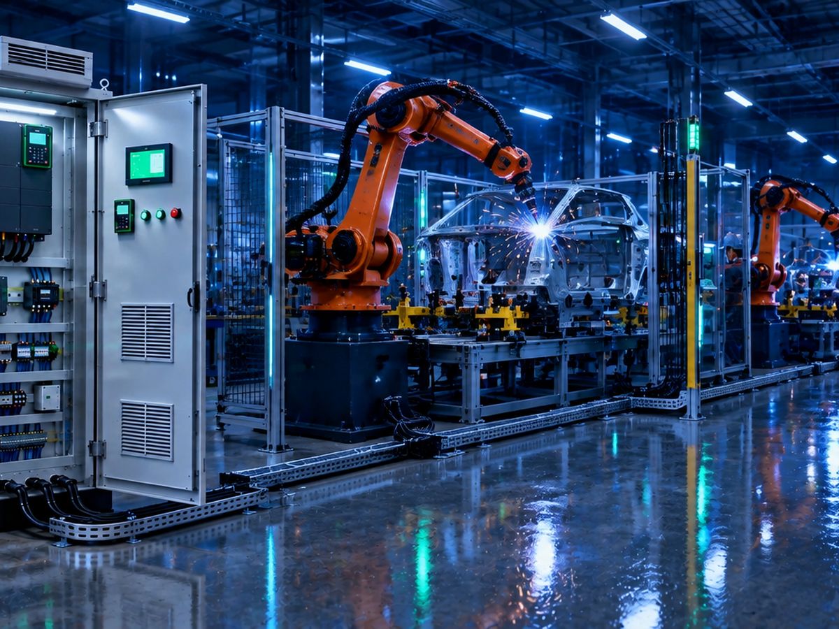 Manufacturing & Smart Factory – Intelligent Control Panel application